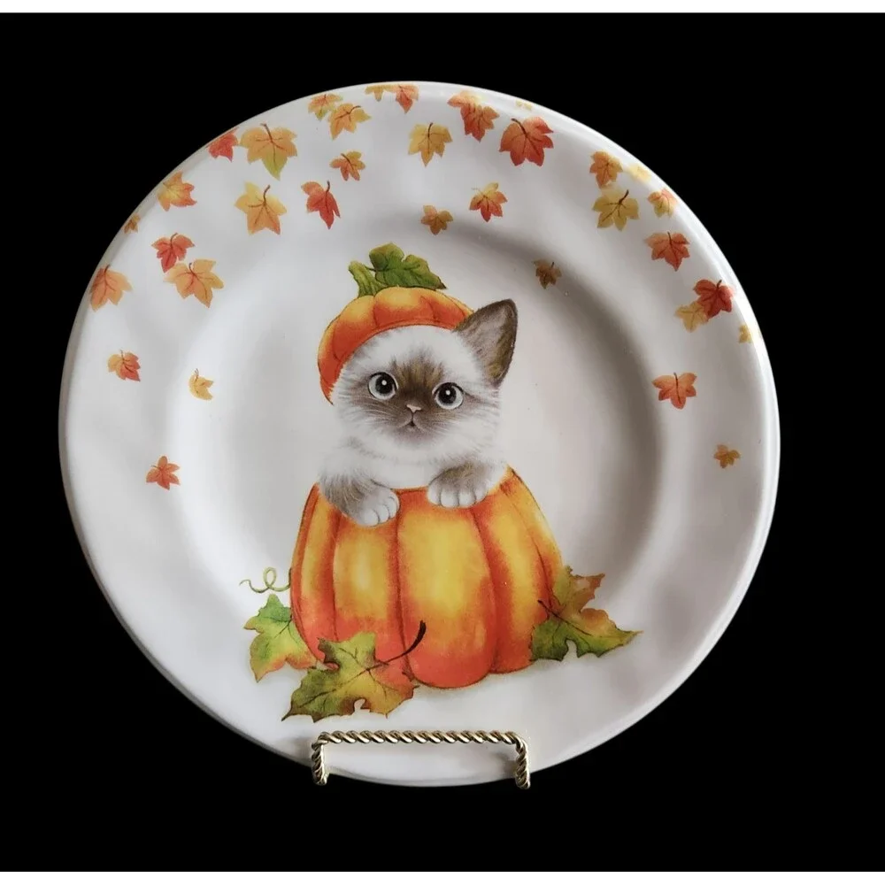 Pier 1 Ironstone Plate 8 1/2